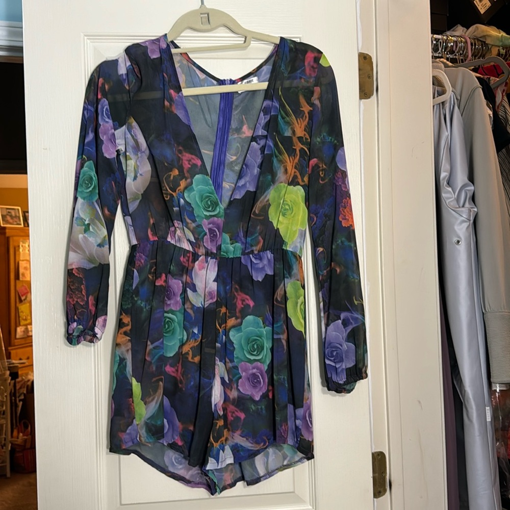 Floral romper